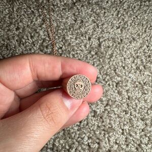 Pirates of the Caribbean medallion inspired necklace and ring
